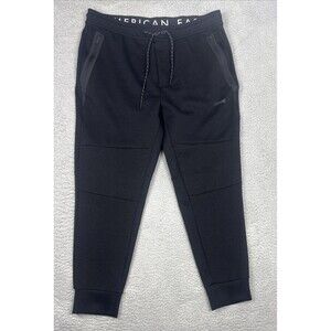 American Eagle AE Tech Outfitters Joggers Sweatpants Black Size XL